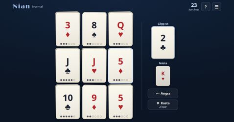Nian – solitario de nueve montones