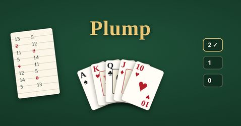 Plump – juego de bazas